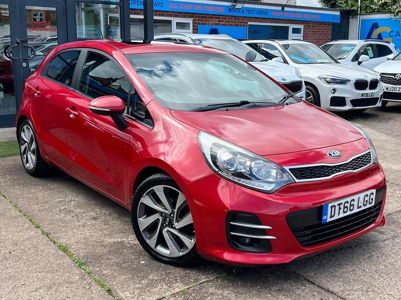 Red Used 2017 Kia Rio 2 Hatchback | £5,980 (Fair price) - Image 1/4