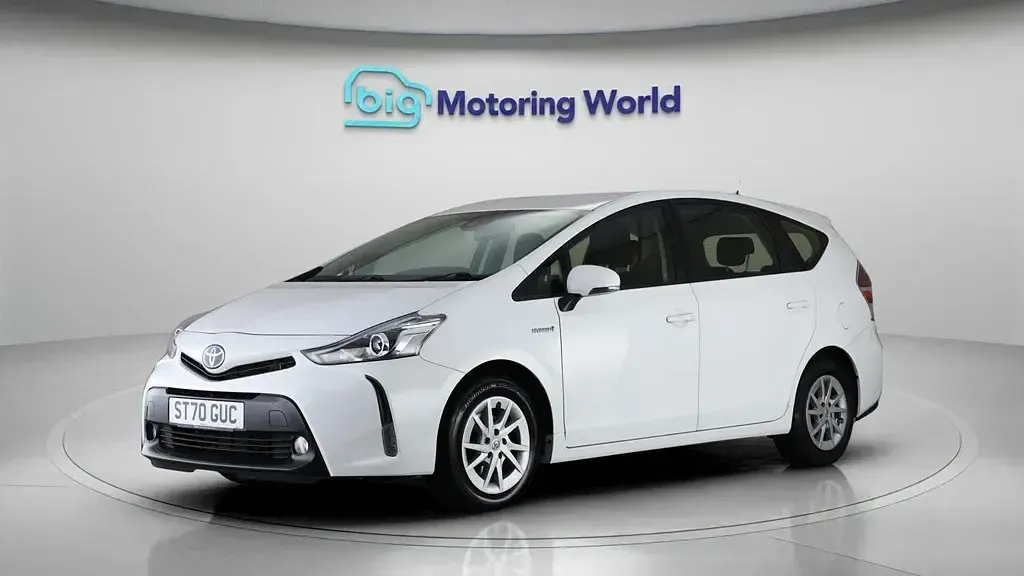 Used Toyota Prius+ 136 HP (100 kW) 2020 White MPV