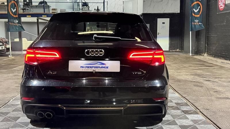 Used Audi A3 Sportback Black Edition 150 HP (110 kW) 2017 Black Hatchback
