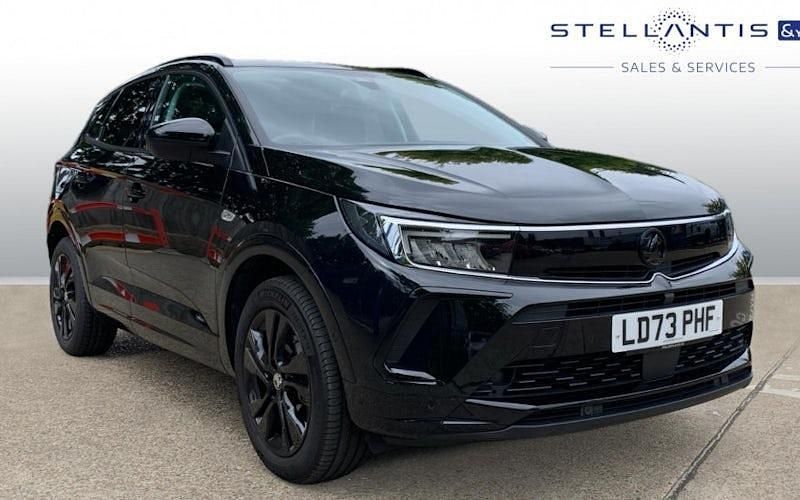 Black Used 2023 Vauxhall Grandland X S SUV | £19,860 (Fair price) - Image 1/4