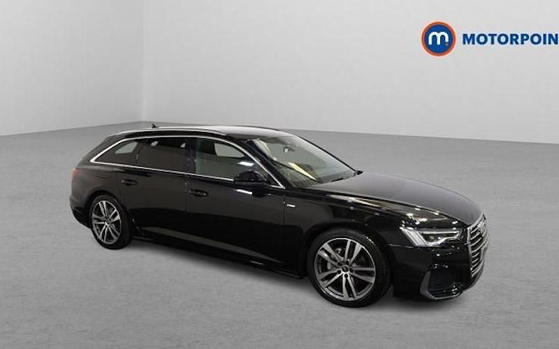Used Audi A6 S-Line 204 HP (150 kW) 2021 Black Estate