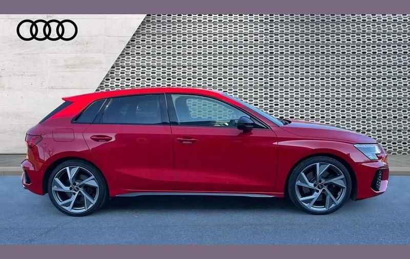 Used Audi S3 Sportback Black Edition 310 HP (228 kW) 2023 Red Hatchback