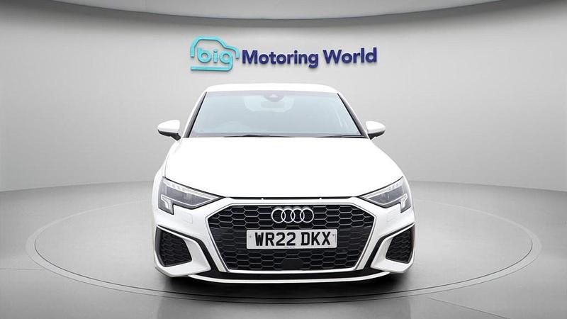 Used Audi A3 Sportback S-Line 110 HP (80 kW) 2022 White Hatchback