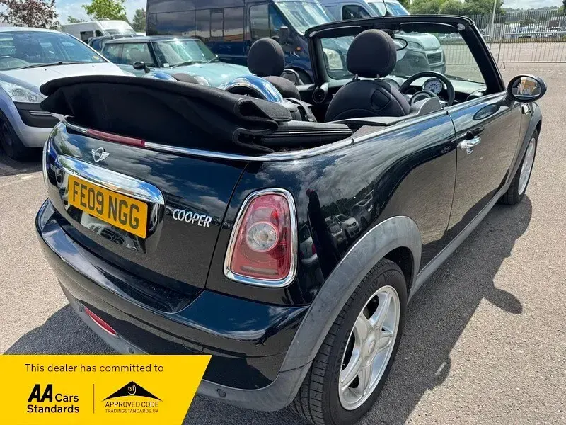 Used Mini Cooper Cabriolet 2009 Black Cabriolet