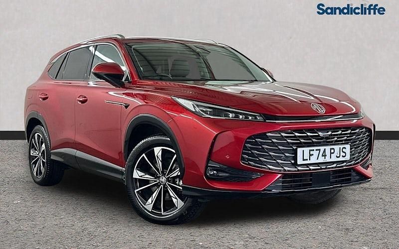 Tri coat dynamic red Used 2024 MG HS Trophy SUV | £20,445 (Expensive) - Image 1/4