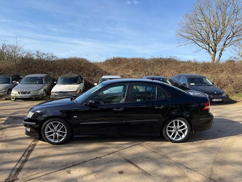 Używany Saab 9-3 Aero 150 KM (110 kW) 2003 Czarny Sedan/Limuzyna