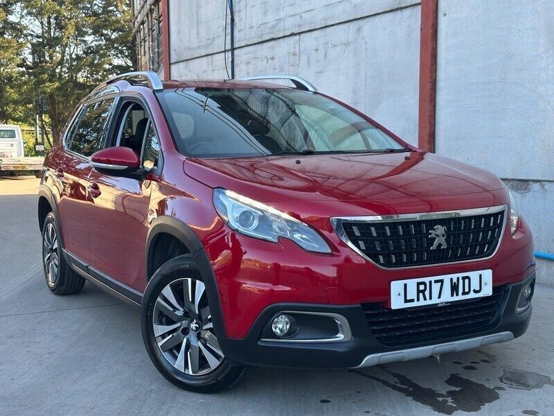Red Used 2017 Peugeot 2008 Allure SUV | £5,495 (Fair price) - Image 1/2
