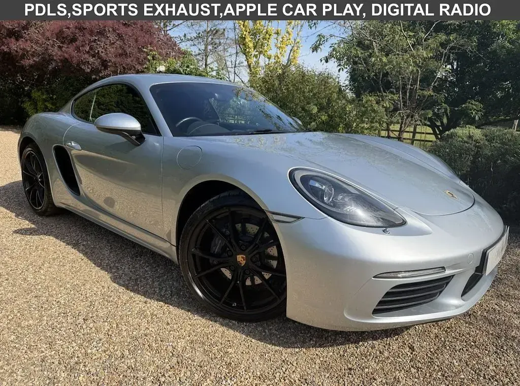 Used Porsche 718 Cayman 300 HP (220 kW) 2017 Silver Coupe