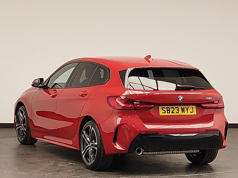 Used BMW 118 M Sport 136 HP (100 kW) 2023 Red Hatchback