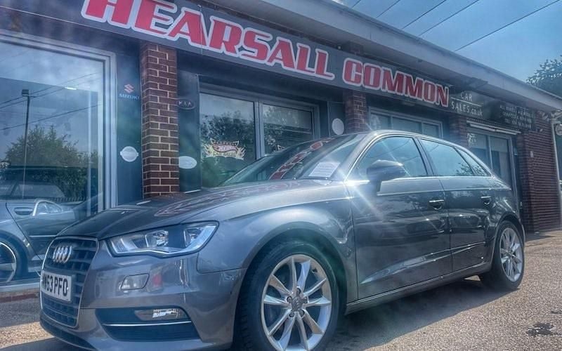 Grey Used 2013 Audi A3 Sportback Sport Hatchback | £7,000 (Fair price) - Image 1/4