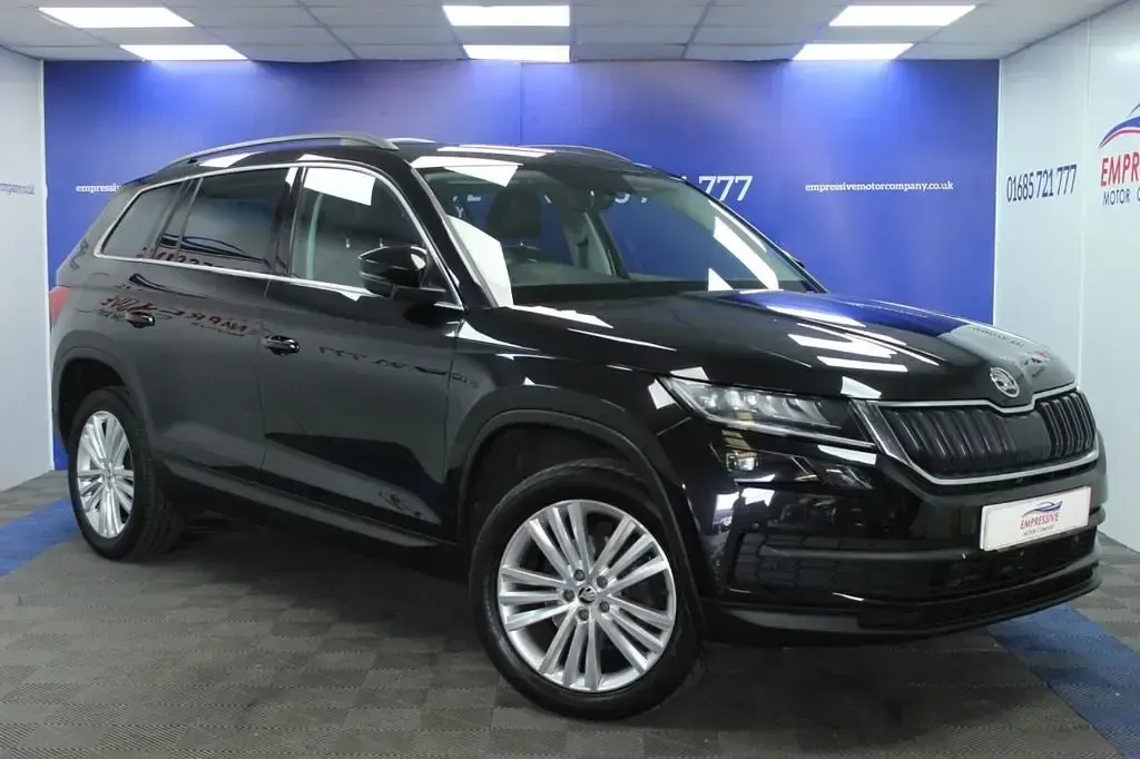 Second-hand Skoda Kodiaq SE L 150 CP (110 kW) 2021 Negru SUV