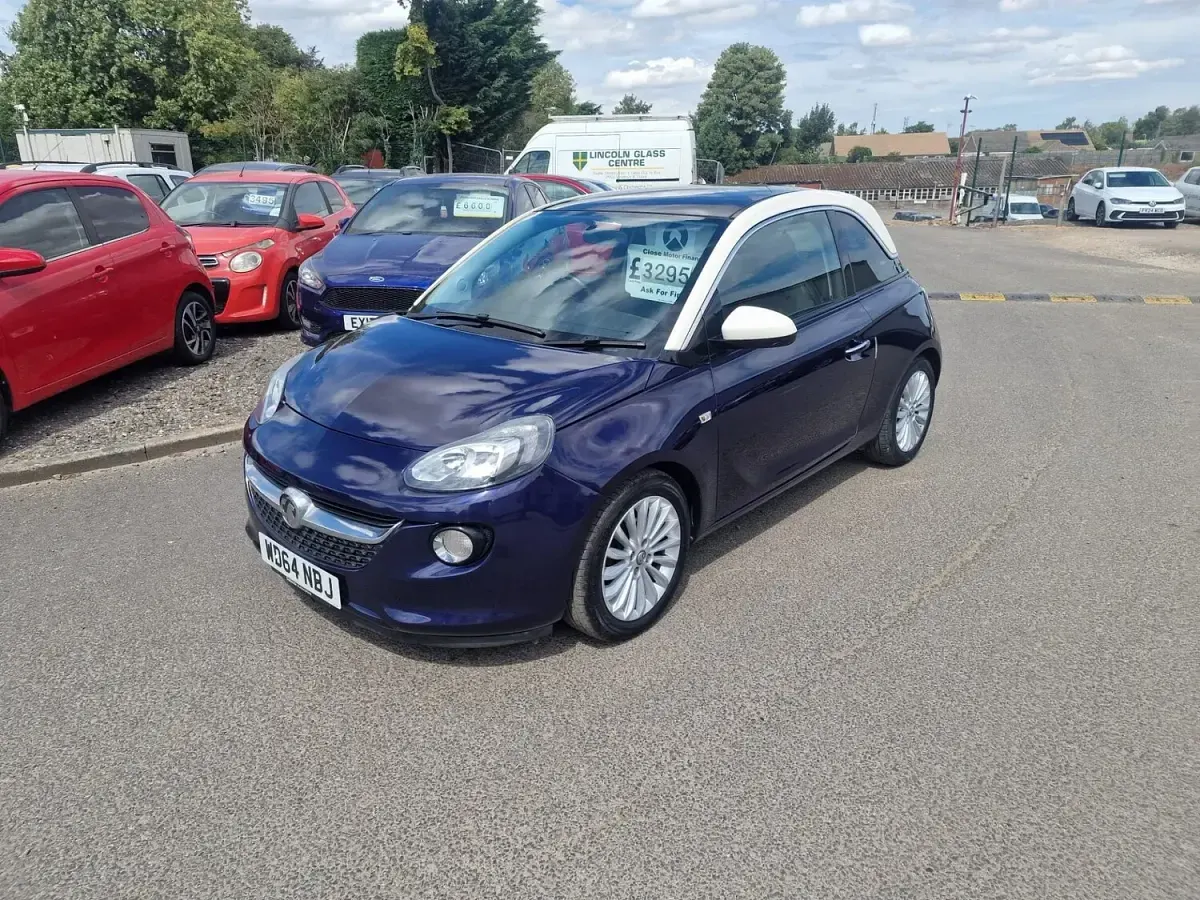 Used Vauxhall Adam Glam 100 HP (73 kW) 2015 Blue Hatchback