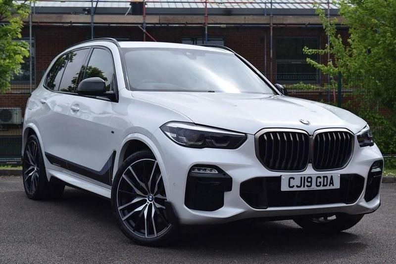White Used 2019 BMW X5 M Sport SUV | £37,500 (Fair price) - Image 1/4