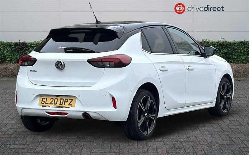 Used Vauxhall Corsa Elite 102 HP (75 kW) 2020 White Hatchback