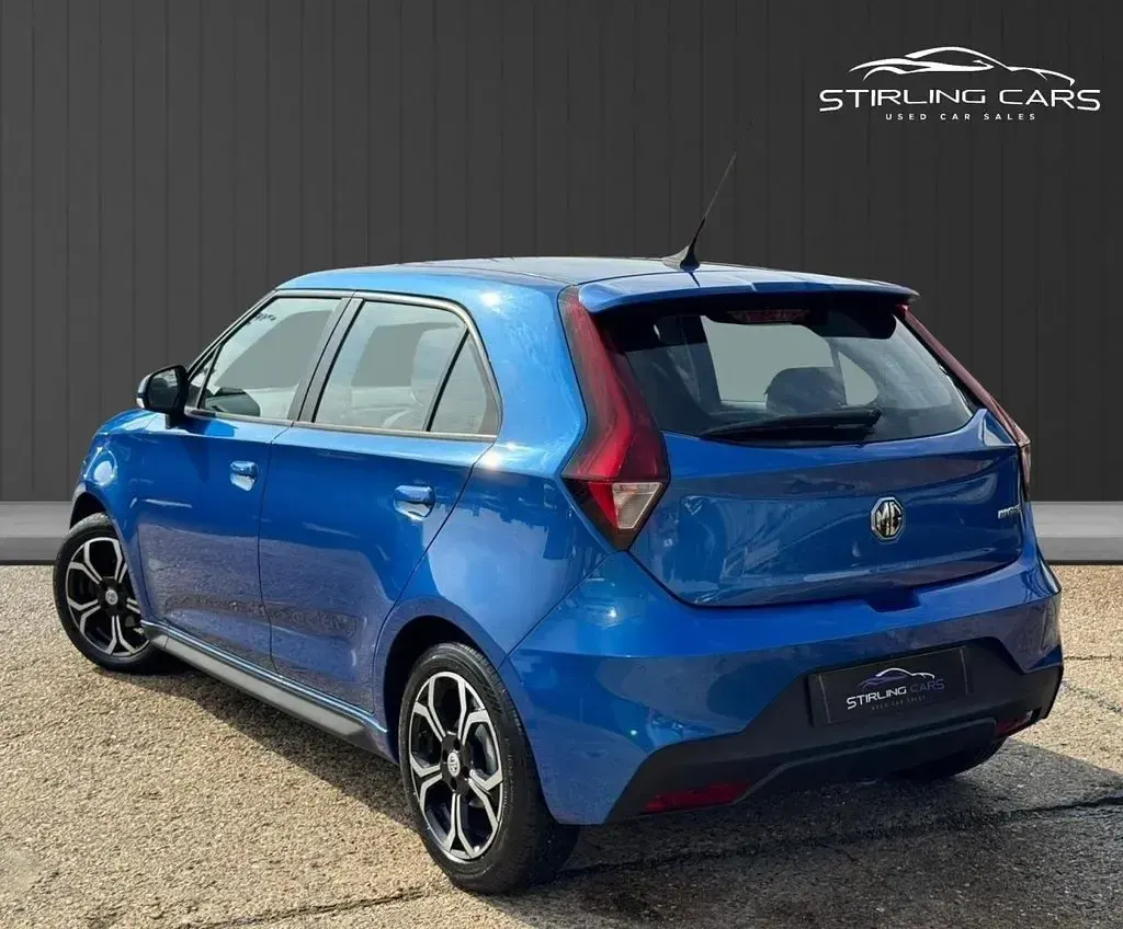 Used MG MG3 Exclusive 106 HP (77 kW) 2019 Blue Hatchback