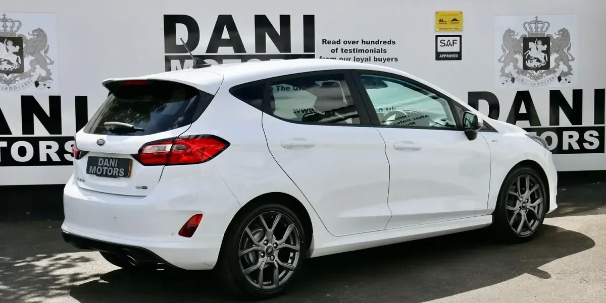Used Ford Fiesta ST-Line 123 HP (90 kW) 2022 White Hatchback