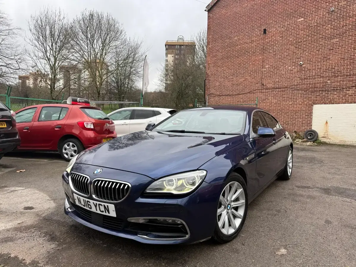 Used BMW 640 Comfort Edition 2016 Blue Coupe