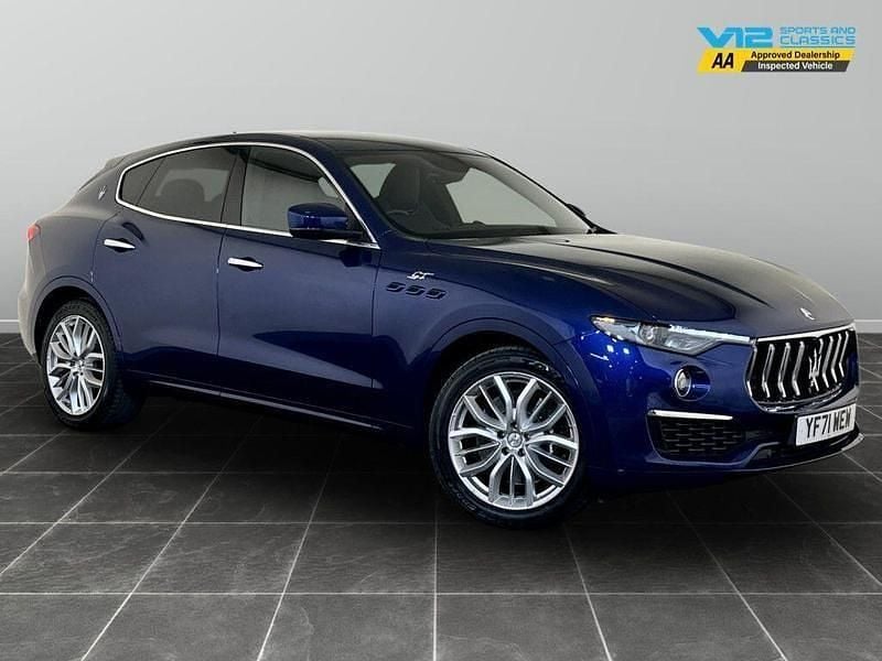 Blue Used 2021 Maserati Levante GT SUV | £34,995 (Super price) - Image 1/2