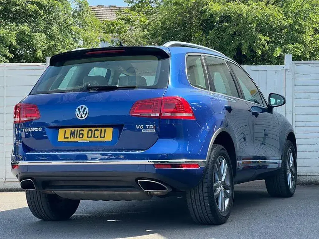 Used VW Touareg SE 258 HP (189 kW) 2016 Blue SUV