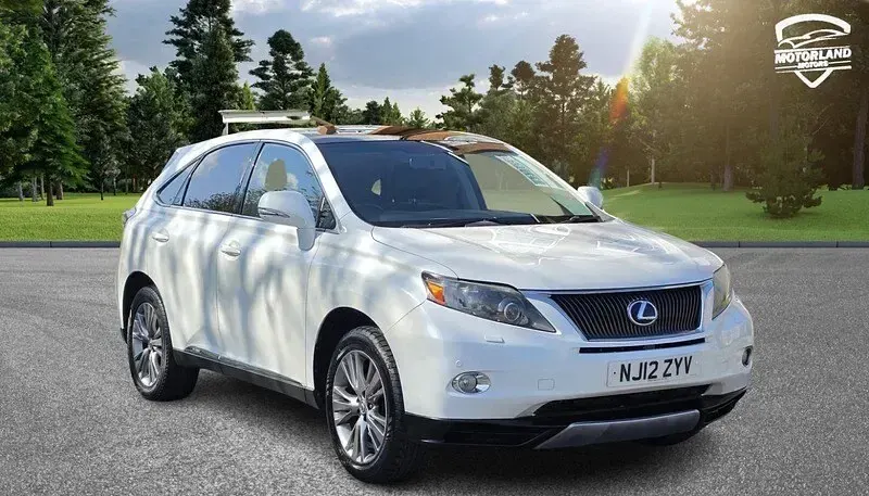 Used Lexus RX450h 2012 White SUV