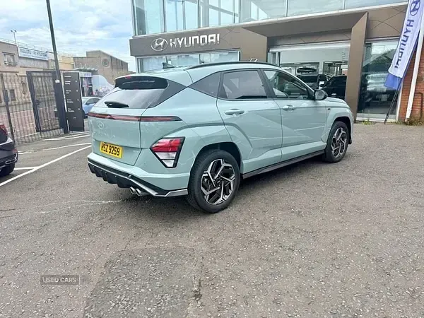 Used Hyundai Kona N Line 139 HP (102 kW) 2024 Green SUV