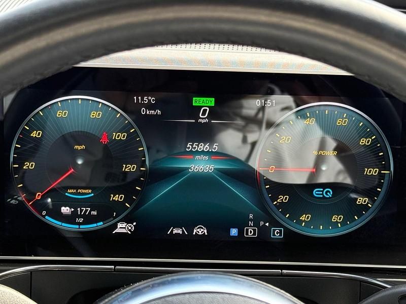 Used Mercedes EQC400 AMG Line Premium Plus 300 kW (408 HP) 2020 Black SUV