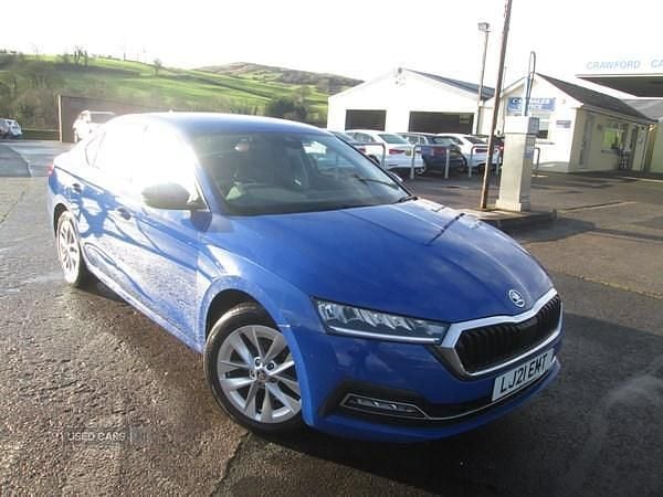Used Skoda Octavia SE L 2021 Blue Hatchback