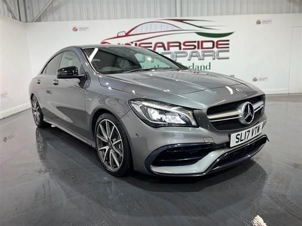 Grey Used 2017 Mercedes CLA45 AMG AMG Coupe | £21,499 (Fair price) - Image 1/4