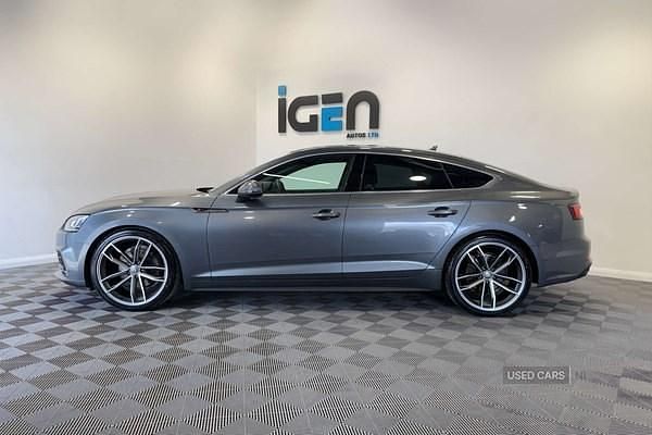 Usado Audi A5 S-Line 2020 Cinzento Coupé