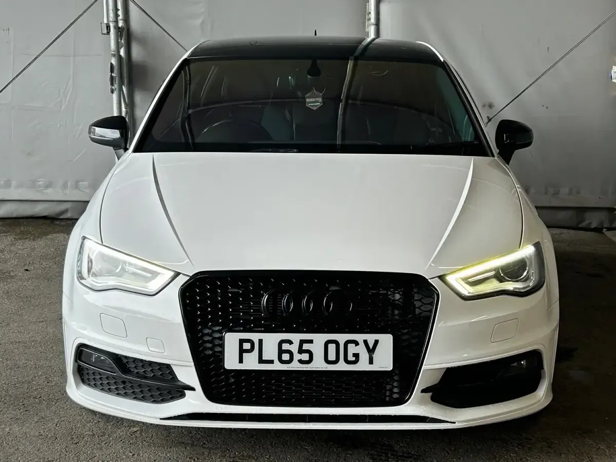 Used Audi A3 Sportback S-Line 184 HP (135 kW) 2016 White Hatchback