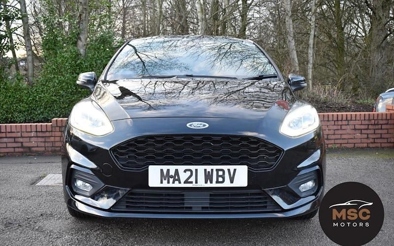 Used Ford Fiesta ST-Line 95 HP (69 kW) 2021 Black Hatchback