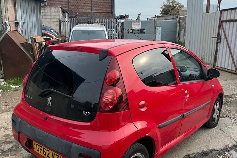 Red Used 2013 Peugeot 107 Allure Hatchback | £1,995 (Fair price) - Image 1/1