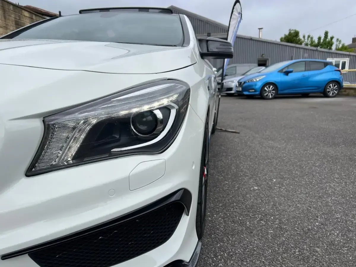 Used Mercedes CLA45 AMG 2014 White Sedan