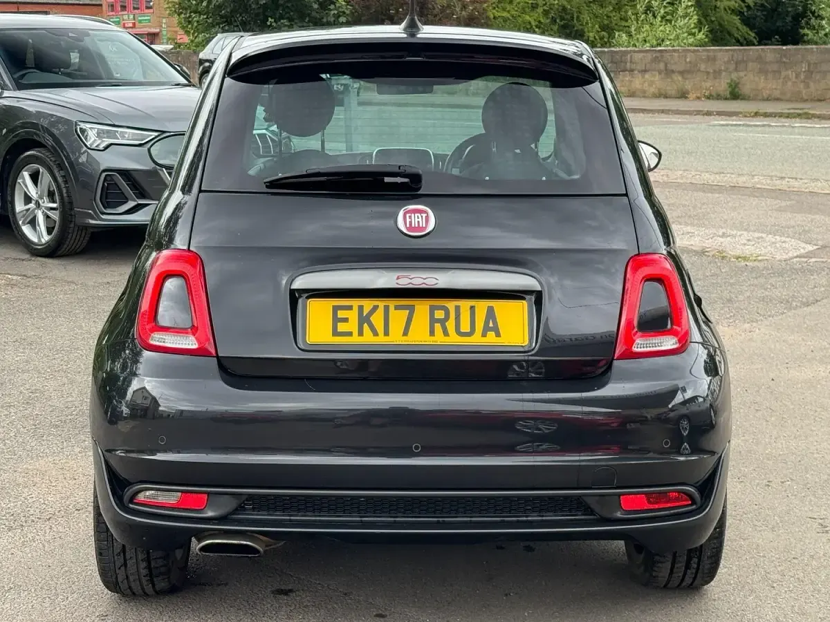 Used Fiat 500 S 69 HP (50 kW) 2017 Black Hatchback