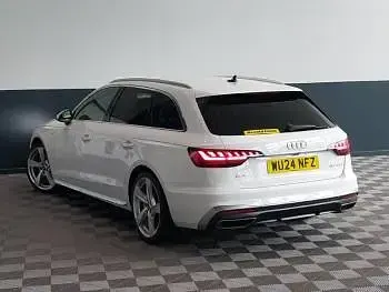 Used Audi A4 S-Line 204 HP (150 kW) 2024 White Estate