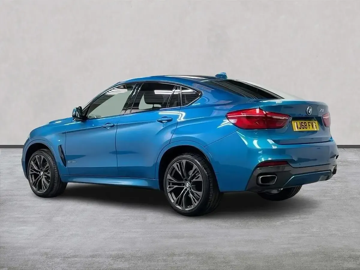 Used BMW X6 M Sport 313 HP (230 kW) 2018 Blue SUV