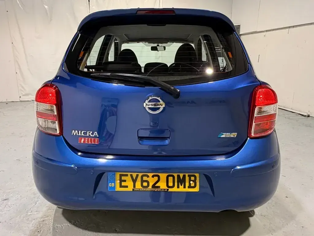 Used Nissan Micra S 98 HP (72 kW) 2012 Blue Hatchback