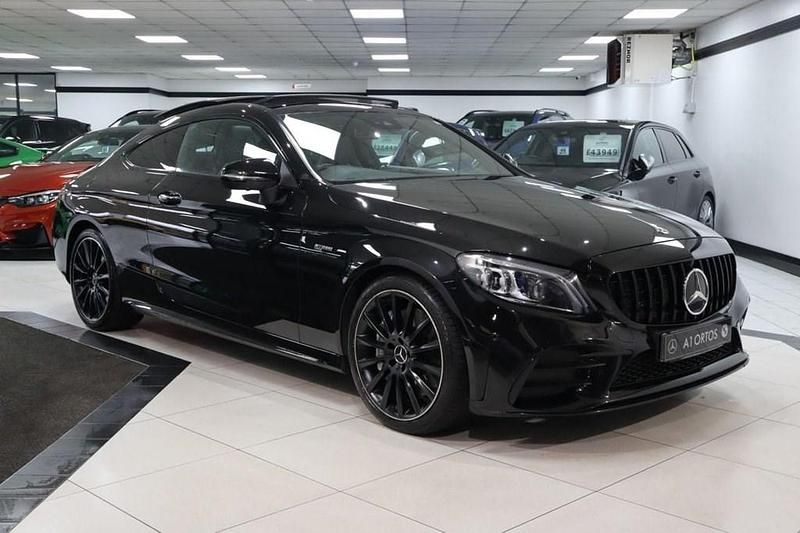 Black Used 2020 Mercedes C43 AMG Premium Plus Coupe | £36,949 (Expensive) - Image 1/4