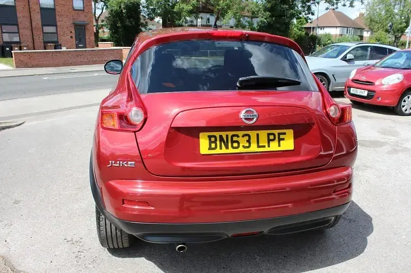 Used Nissan Juke Acenta Premium 2013 Red SUV