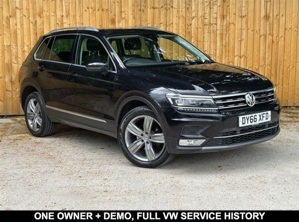 Black Used 2016 VW Tiguan SEL SUV | £13,990 (Expensive) - Image 1/1
