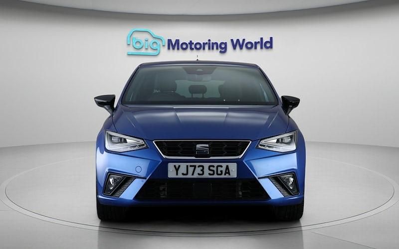 Used Seat Ibiza FR Sport 110 HP (80 kW) 2023 Blue Hatchback
