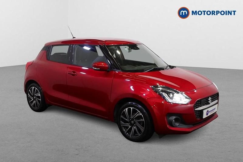 Red Used 2022 Suzuki Swift SZ5 Hatchback | £14,949 (Fair price) - Image 1/4