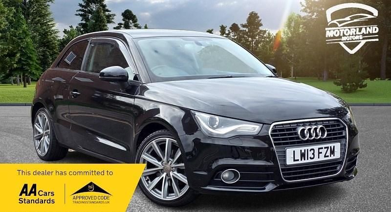 Black Used 2013 Audi A1 S-Line Hatchback | £6,999 (Good price) - Image 1/4