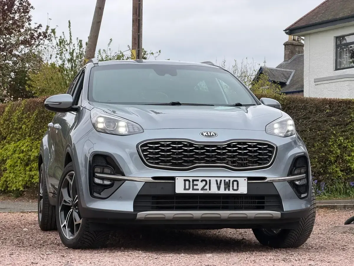Gebraucht Kia Sportage GT-Line 136 PS (100 kW) 2021 Silber SUV