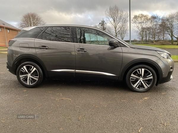Used Peugeot 3008 GT-line 150 HP (110 kW) 2018 Grey Hatchback