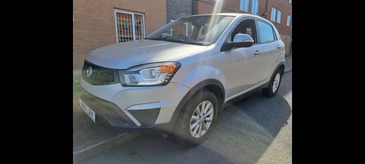Used SsangYong Korando 2014 Silver SUV
