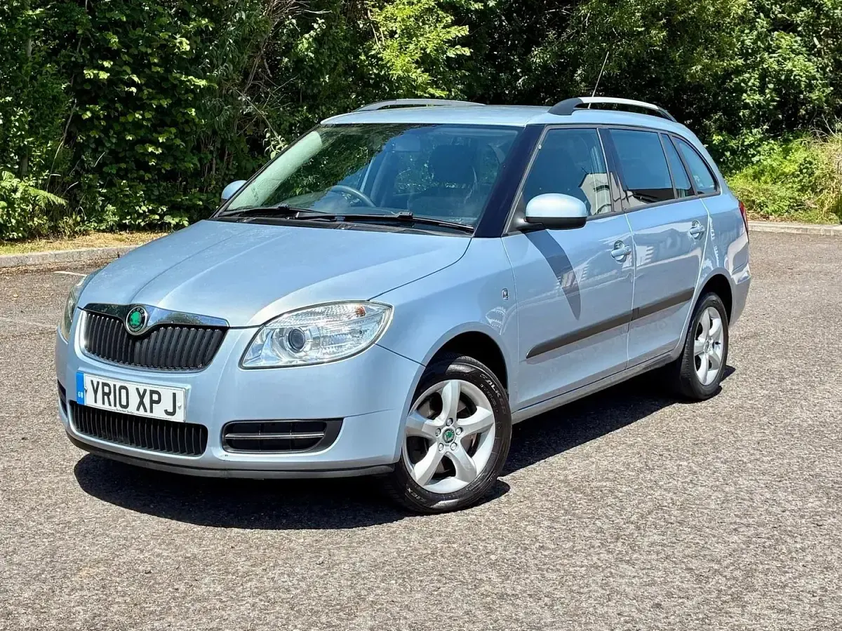 Used Skoda Fabia 2010 Blue Estate