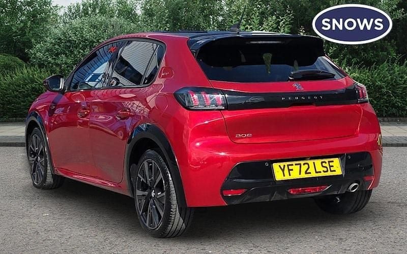 Used Peugeot 208 GTi 102 HP (75 kW) 2023 Red Hatchback