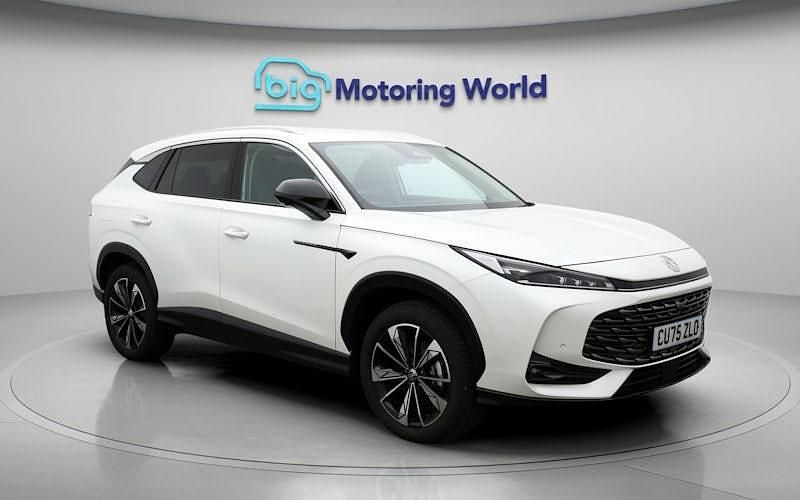 New MG HS Trophy 170 HP (125 kW) 2025 White SUV