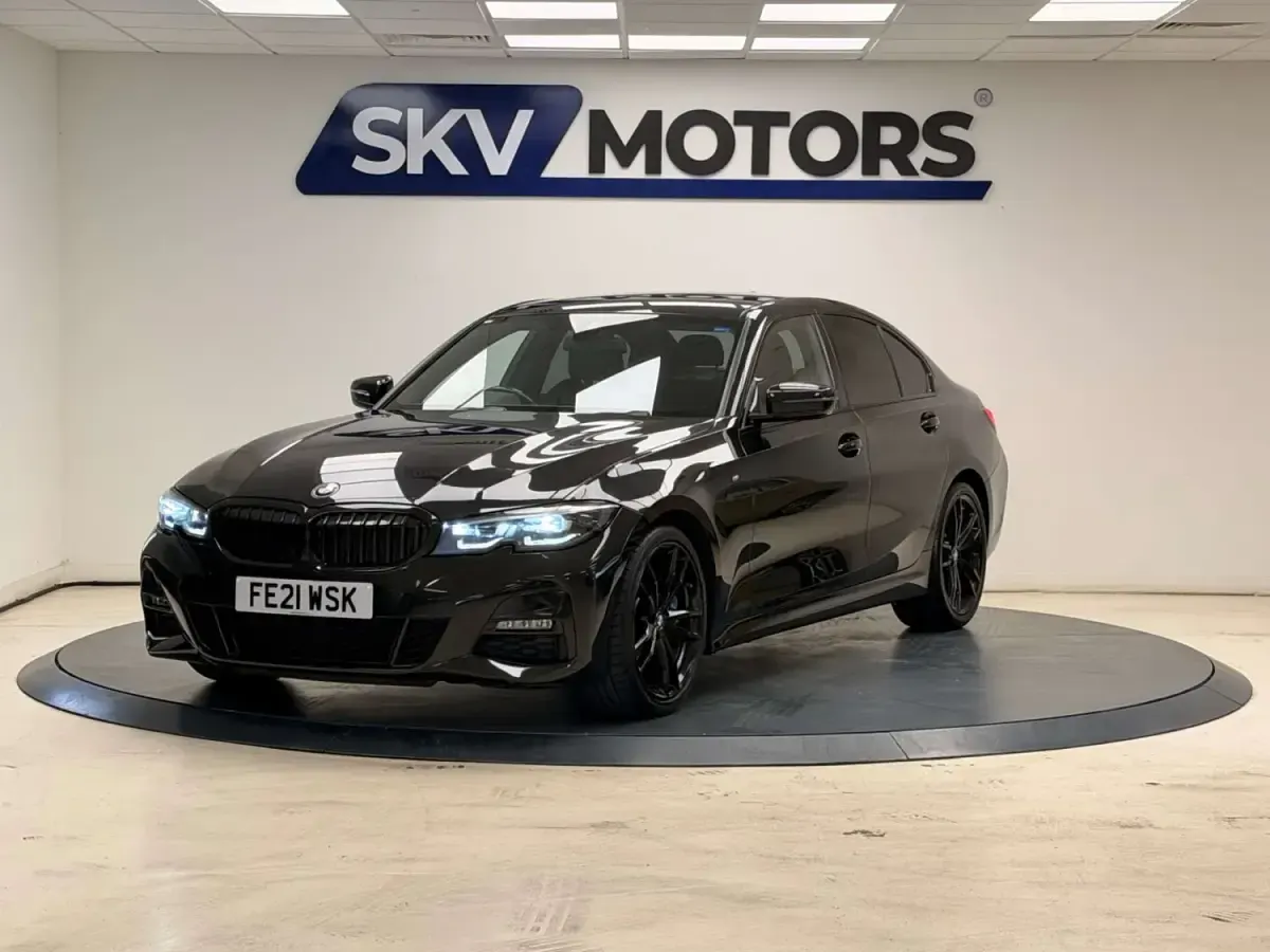 Used BMW 320e M Sport 2021 Black Sedan